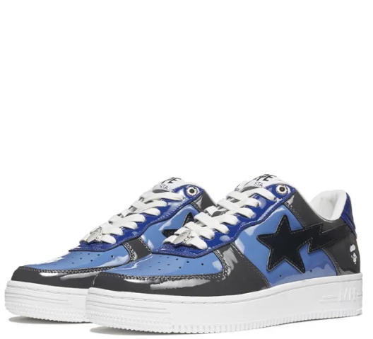 BAPE A BATHING APE Bape Sta Low Navy Color Combo