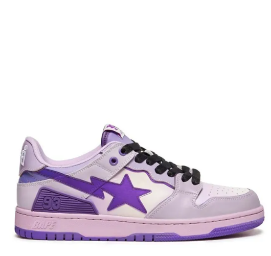 A BATHING APE Bape SK8 Sta Purple