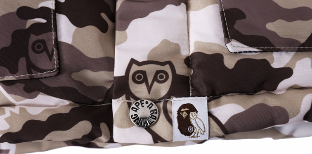 BAPE x OVO Ape Head