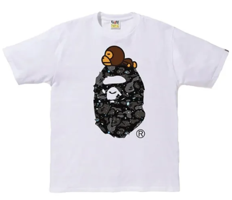 A BATHING APE Ape Head Series T-shirt Unisex