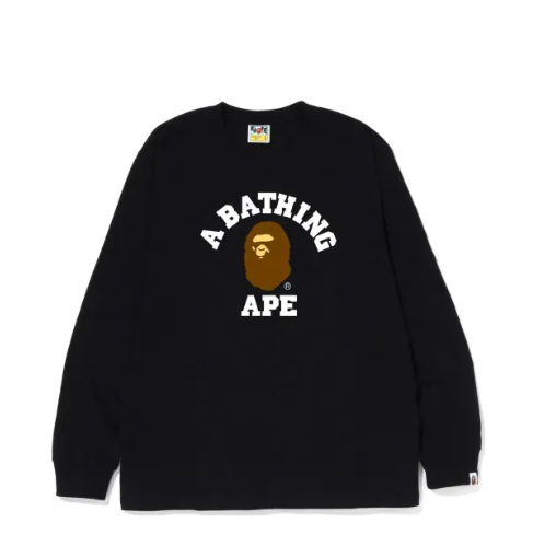 BAPE College L/S Tee FW22