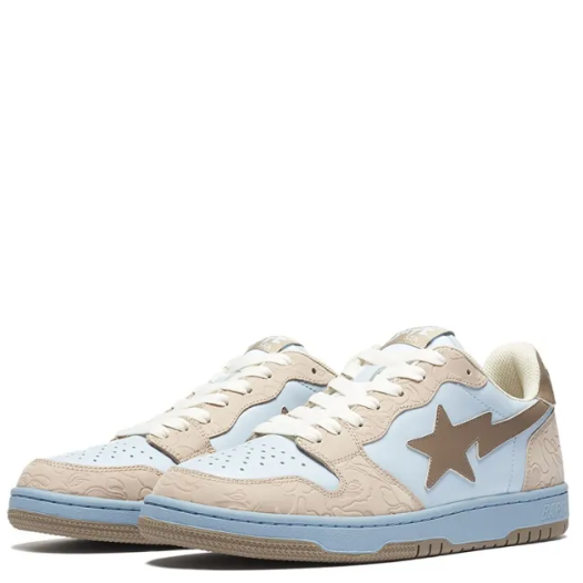 BAPE A BATHING APE Court Sta Beige